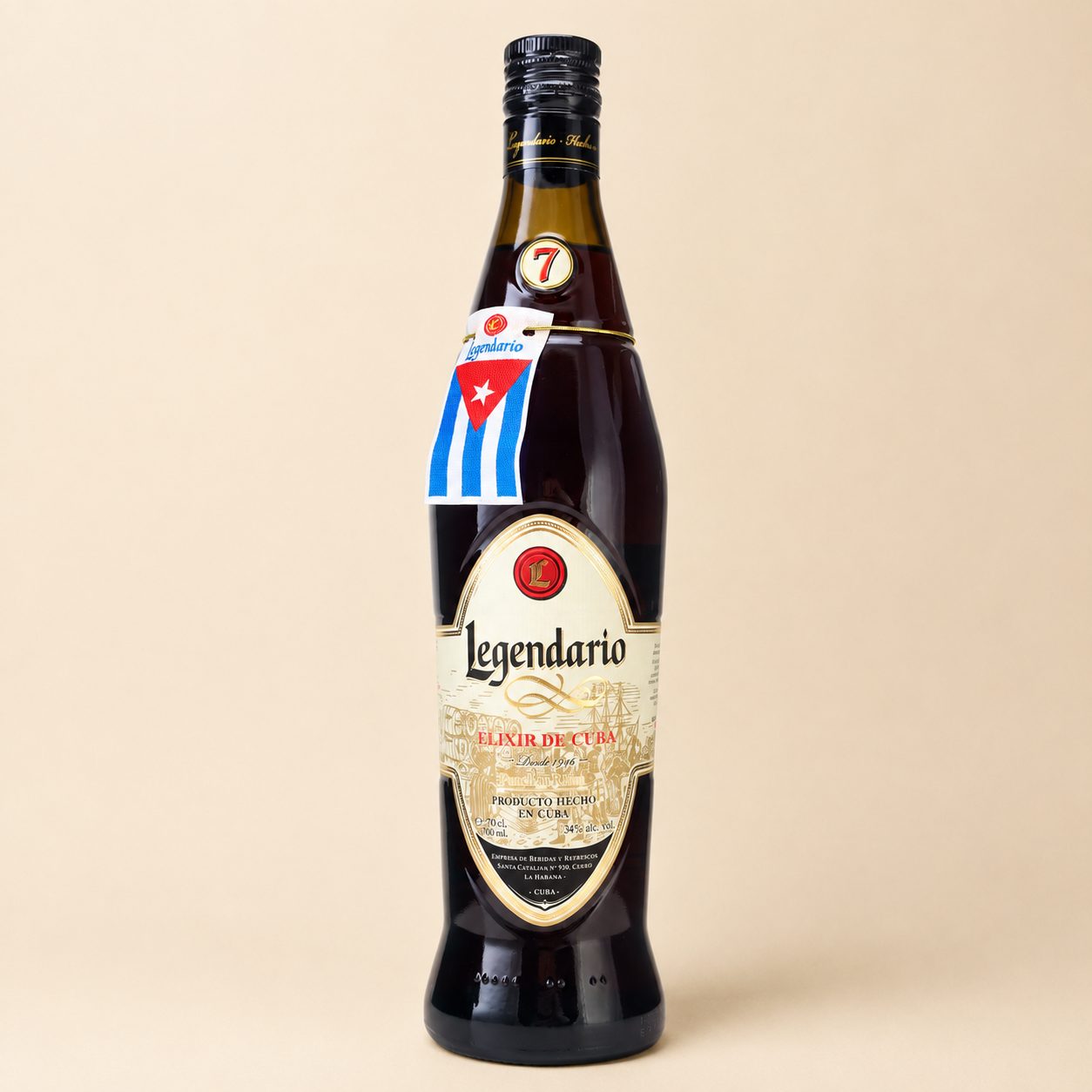 Flasche Legendario Elixir de Cuba- süßer Rum für Einsteiger